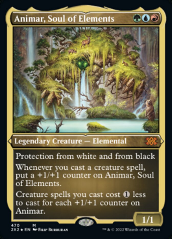 Animar, Soul of Elements (Foil Etched) [Double Masters 2022] | Jomio and Rueliete's Cards and Comics