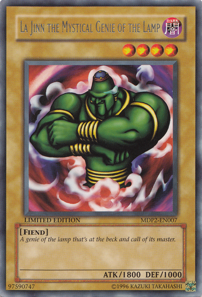 La Jinn the Mystical Genie of the Lamp [MDP2-EN007] Rare | Jomio and Rueliete's Cards and Comics