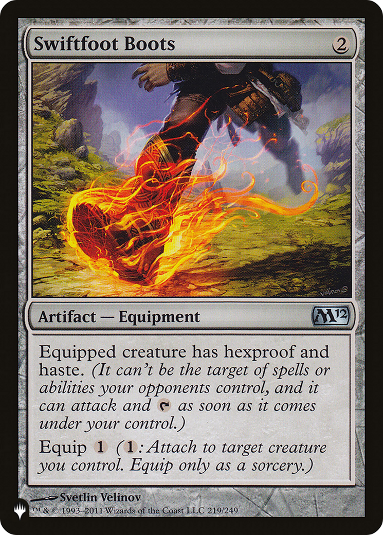 Swiftfoot Boots [Secret Lair: Angels] | Jomio and Rueliete's Cards and Comics
