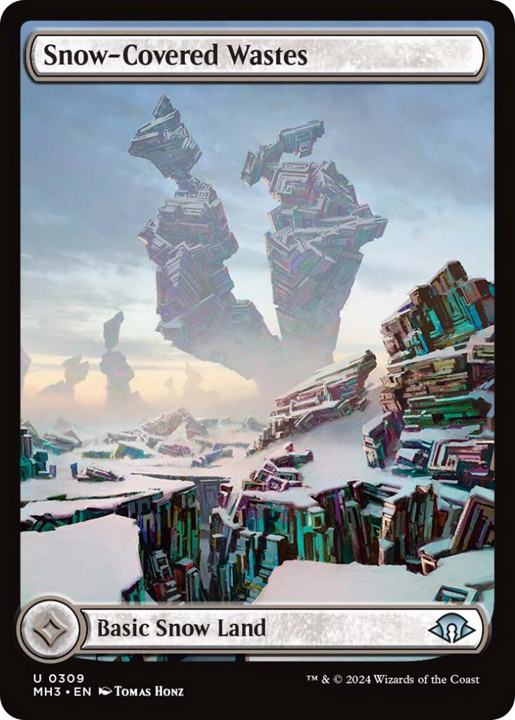 Snow-Covered Wastes (0309) [Modern Horizons 3] | Jomio and Rueliete's Cards and Comics
