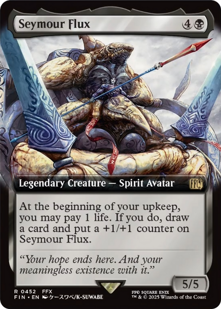 Seymour Flux (Extended Art) [FINAL FANTASY] | Jomio and Rueliete's Cards and Comics