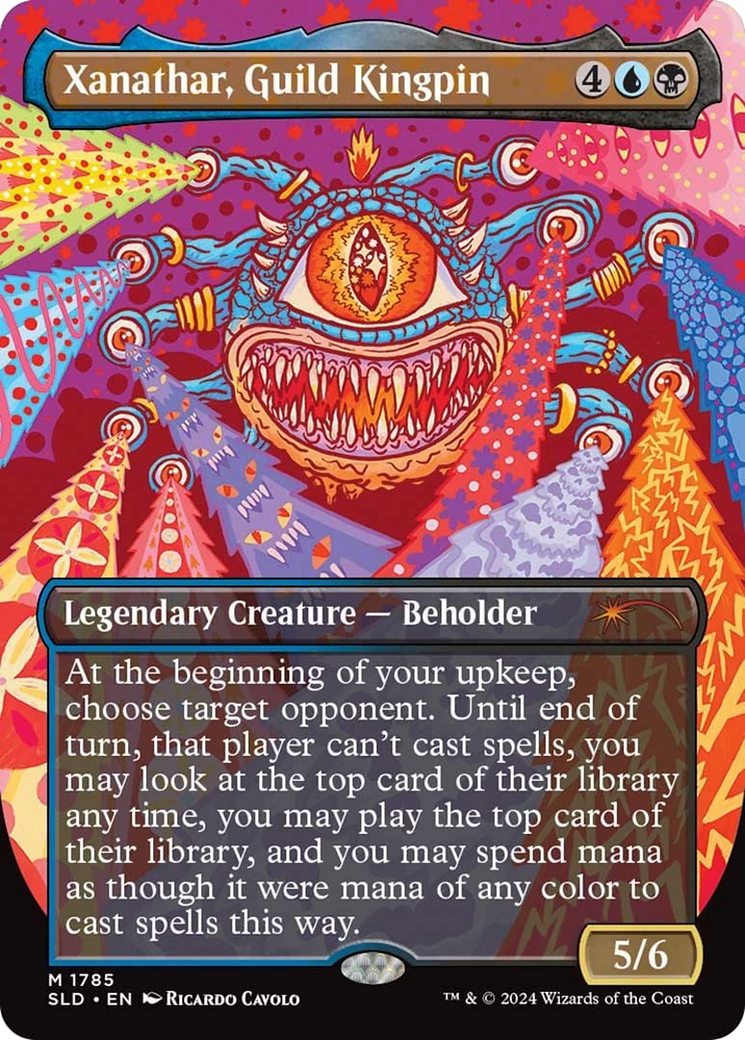 Xanathar, Guild Kingpin (Rainbow Foil) [Secret Lair Drop Series] | Jomio and Rueliete's Cards and Comics