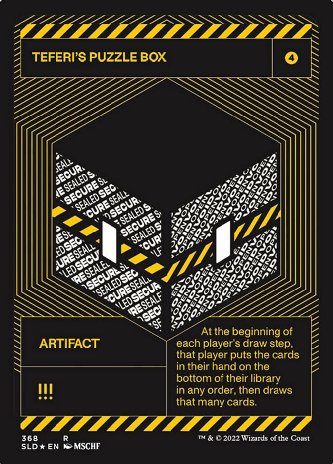 Teferi's Puzzle Box (Foil Etched) [Secret Lair Drop Series] | Jomio and Rueliete's Cards and Comics