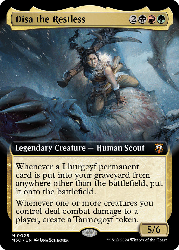 Disa the Restless (Extended Art) [Modern Horizons 3 Commander] | Jomio and Rueliete's Cards and Comics