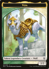 Voja // Saproling Double-Sided Token [Guilds of Ravnica Guild Kit Tokens] | Jomio and Rueliete's Cards and Comics