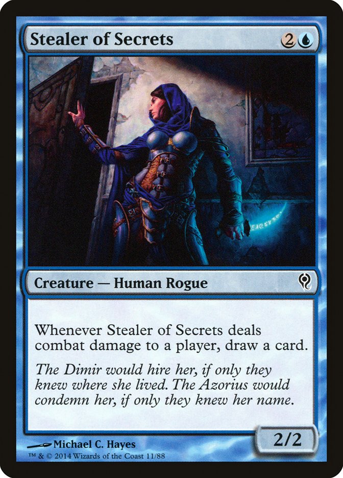 Stealer of Secrets [Duel Decks: Jace vs. Vraska] | Jomio and Rueliete's Cards and Comics