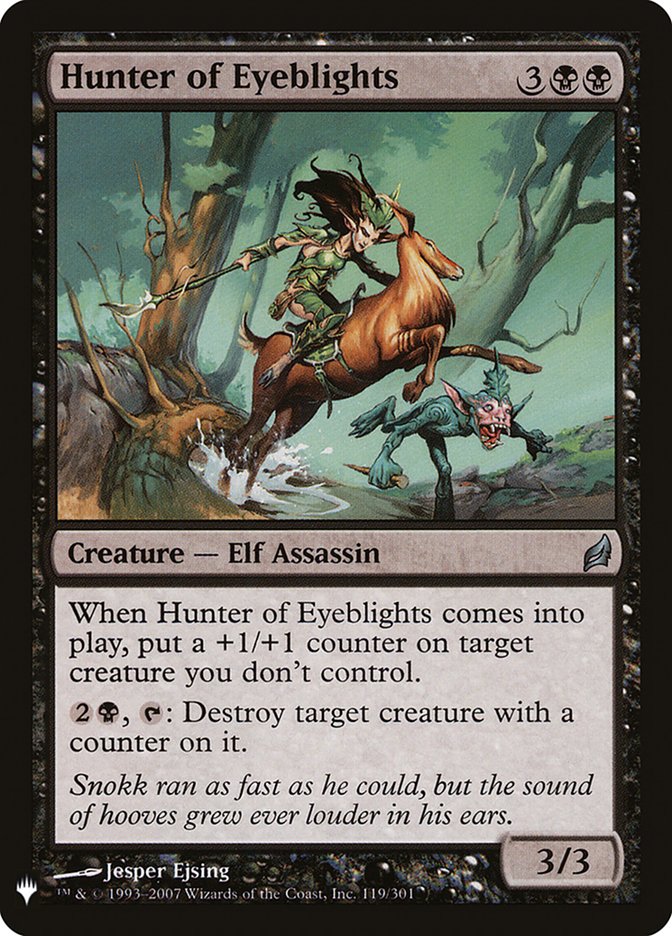 Hunter of Eyeblights [Mystery Booster] | Jomio and Rueliete's Cards and Comics