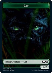 Cat (011) // Pirate Double-Sided Token [Core Set 2021 Tokens] | Jomio and Rueliete's Cards and Comics