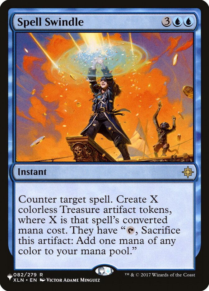 Spell Swindle [The List] | Jomio and Rueliete's Cards and Comics