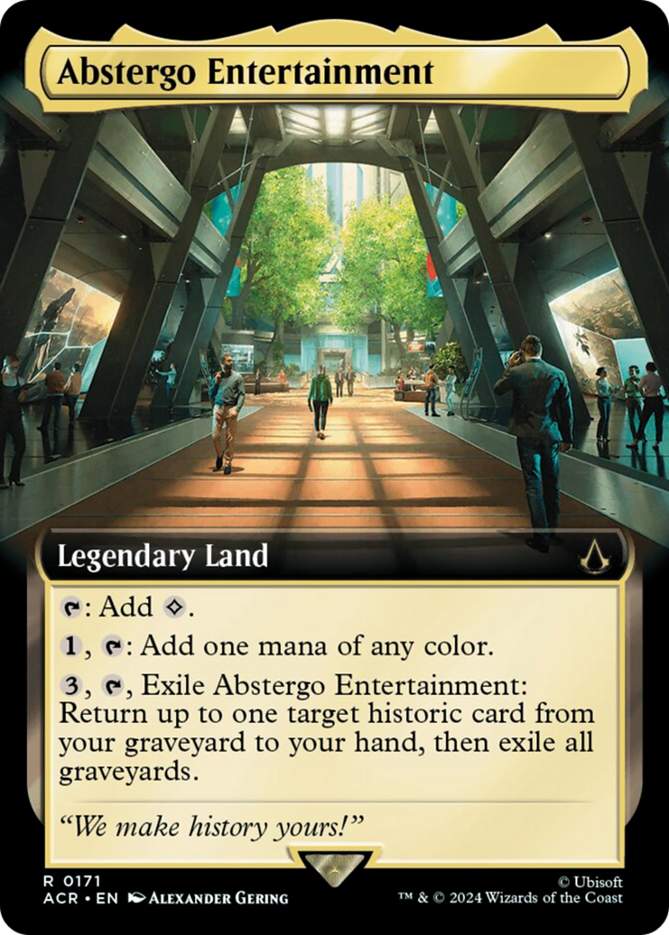 Abstergo Entertainment (Extended Art) [Assassin's Creed] | Jomio and Rueliete's Cards and Comics