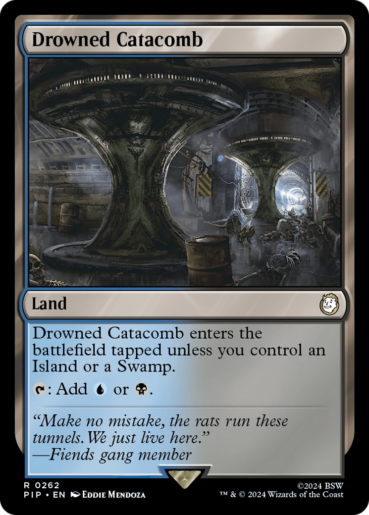 Drowned Catacomb [Fallout] | Jomio and Rueliete's Cards and Comics