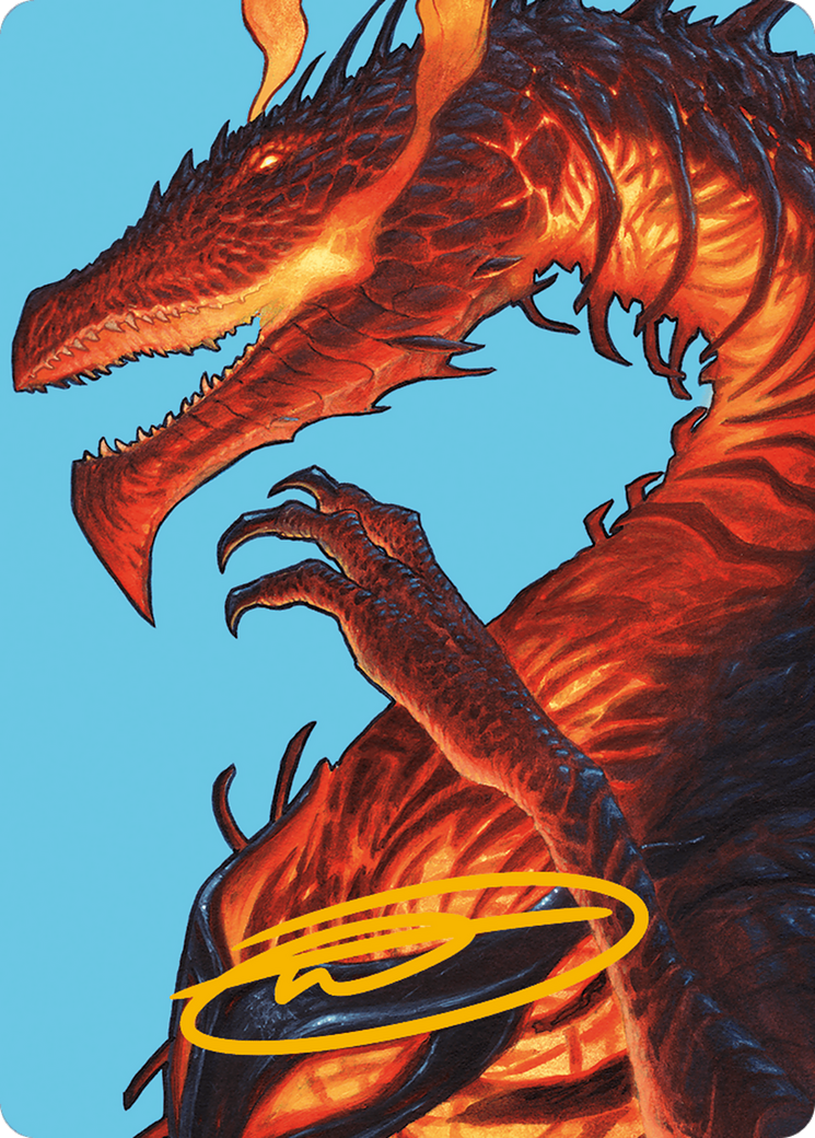 Herigast, Erupting Nullkite Art Card (Gold-Stamped Signature) [Modern Horizons 3 Art Series] | Jomio and Rueliete's Cards and Comics