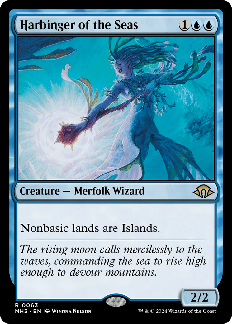 Harbinger of the Seas [Modern Horizons 3] | Jomio and Rueliete's Cards and Comics
