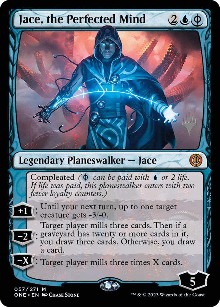 Jace, the Perfected Mind (Promo Pack) [Phyrexia: All Will Be One Promos] | Jomio and Rueliete's Cards and Comics