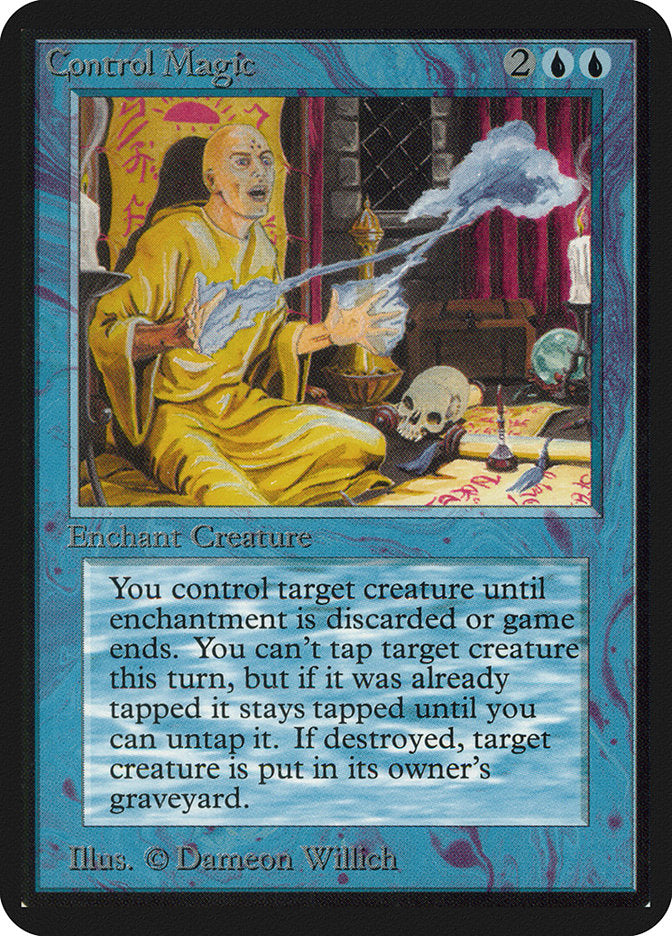 Control Magic [Alpha Edition] | Jomio and Rueliete's Cards and Comics