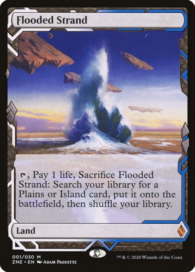 Flooded Strand (Expeditions) [Zendikar Rising Expeditions] | Jomio and Rueliete's Cards and Comics
