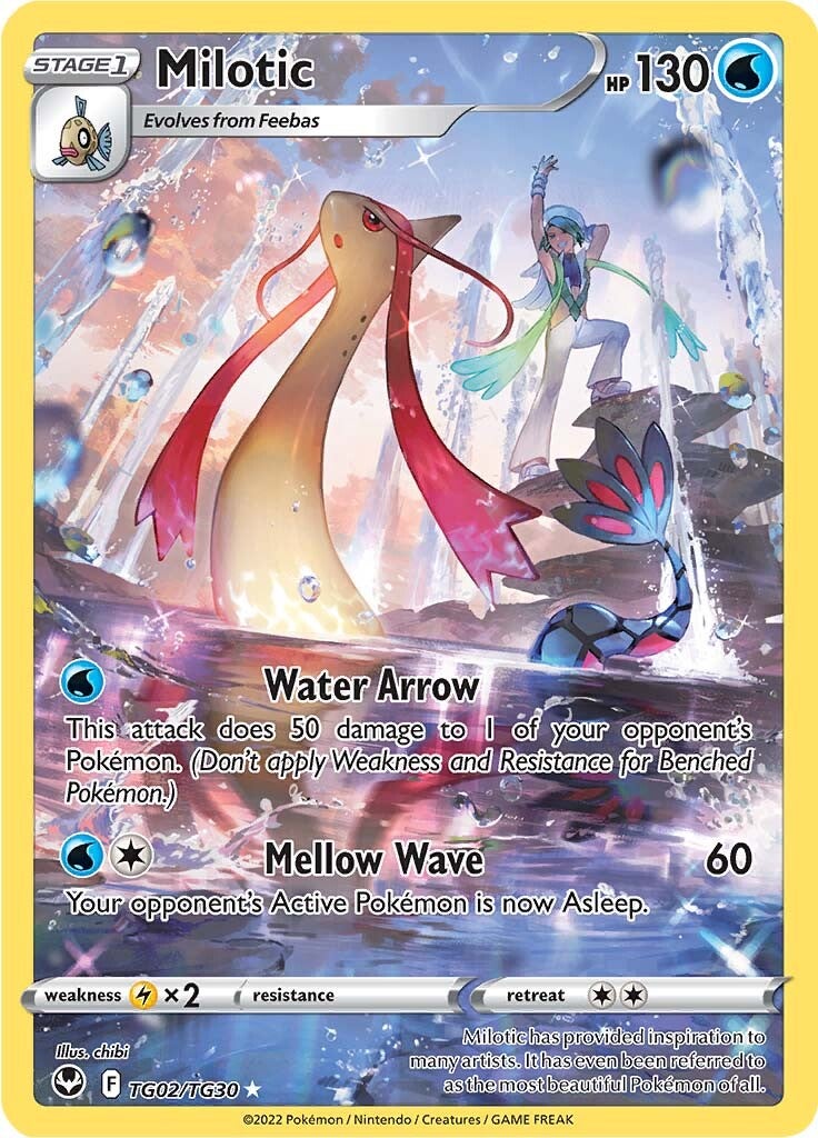 Milotic (TG02/TG30) [Sword & Shield: Silver Tempest] | Jomio and Rueliete's Cards and Comics