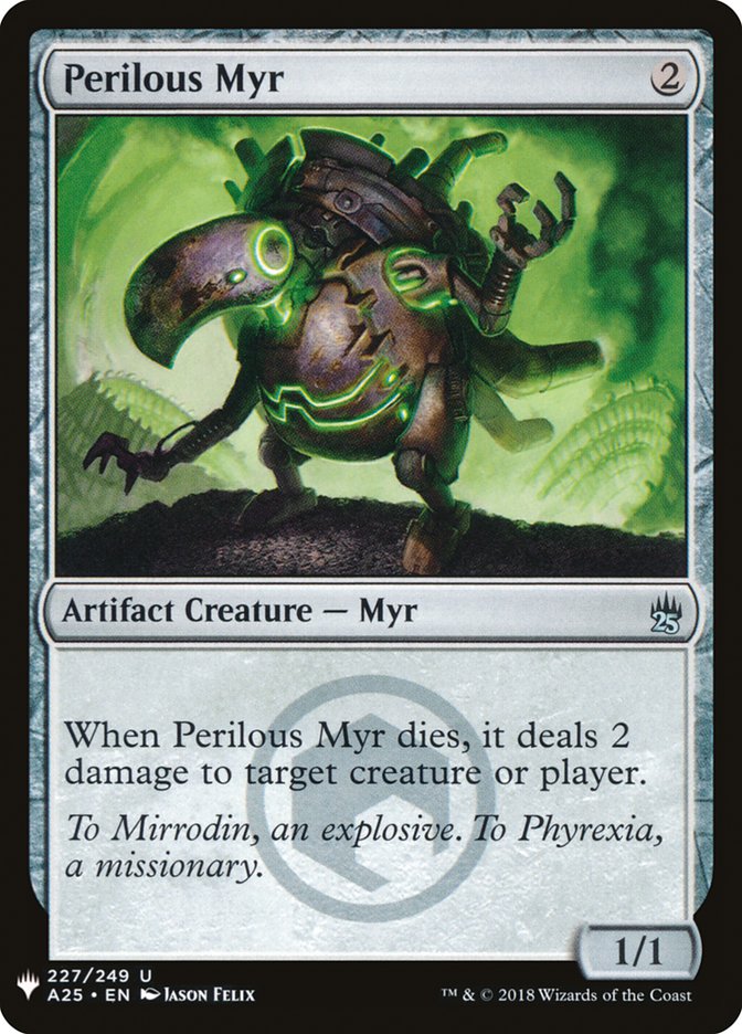 Perilous Myr [Mystery Booster] | Jomio and Rueliete's Cards and Comics