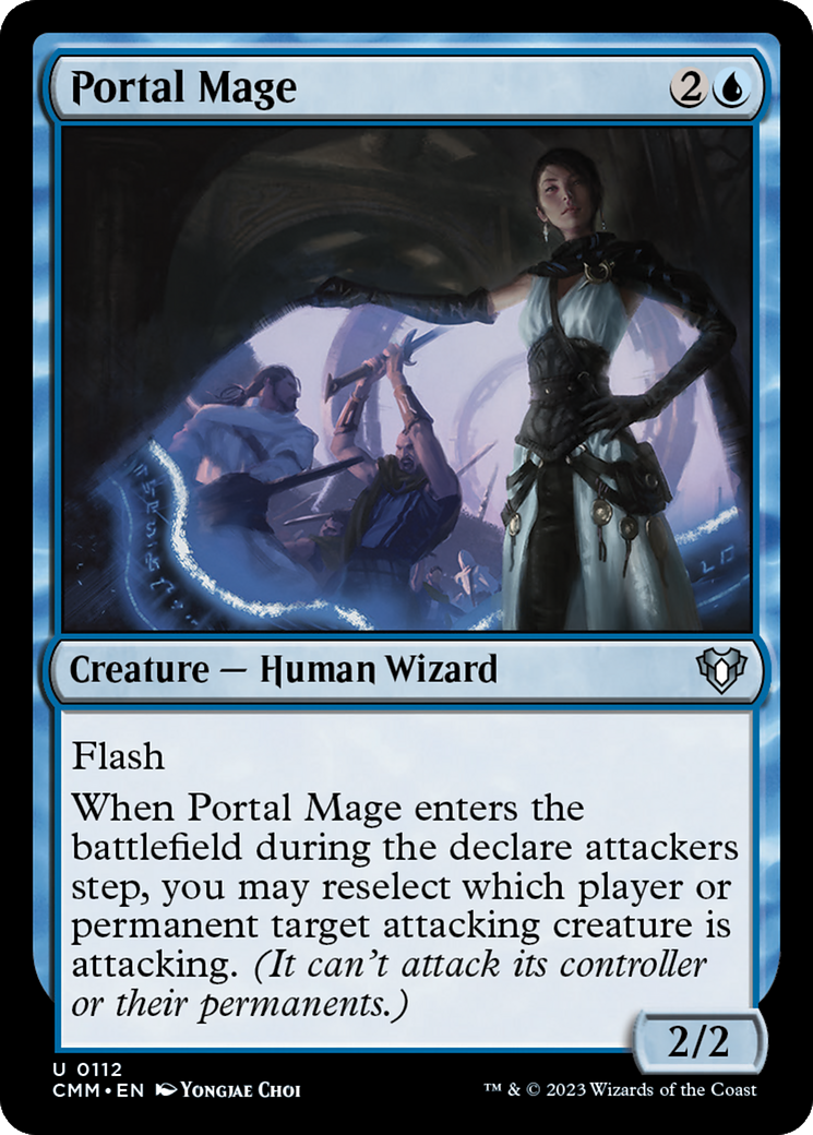Portal Mage [Commander Masters] | Jomio and Rueliete's Cards and Comics