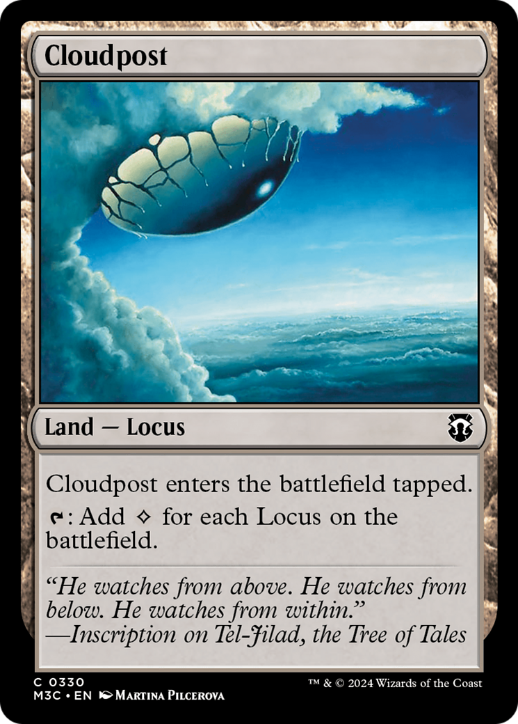 Cloudpost (Ripple Foil) [Modern Horizons 3 Commander] | Jomio and Rueliete's Cards and Comics