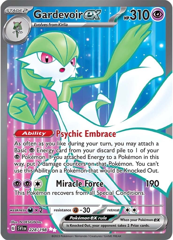 Gardevoir ex (228/198) [Scarlet & Violet: Base Set] | Jomio and Rueliete's Cards and Comics