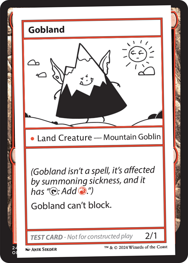 Gobland [Mystery Booster 2 Playtest Cards] | Jomio and Rueliete's Cards and Comics