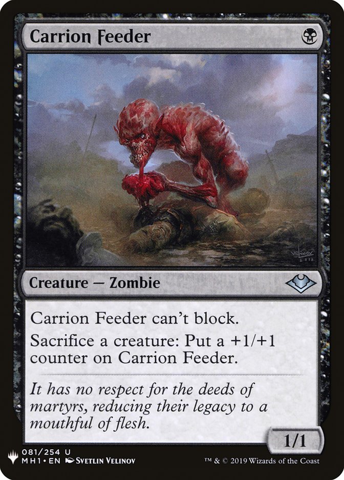 Carrion Feeder [Mystery Booster] | Jomio and Rueliete's Cards and Comics