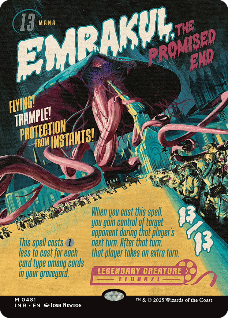Emrakul, the Promised End (Showcase) [Innistrad Remastered] | Jomio and Rueliete's Cards and Comics