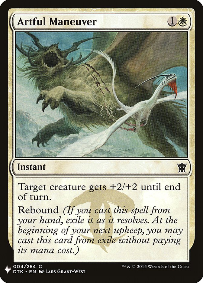 Artful Maneuver [Mystery Booster] | Jomio and Rueliete's Cards and Comics