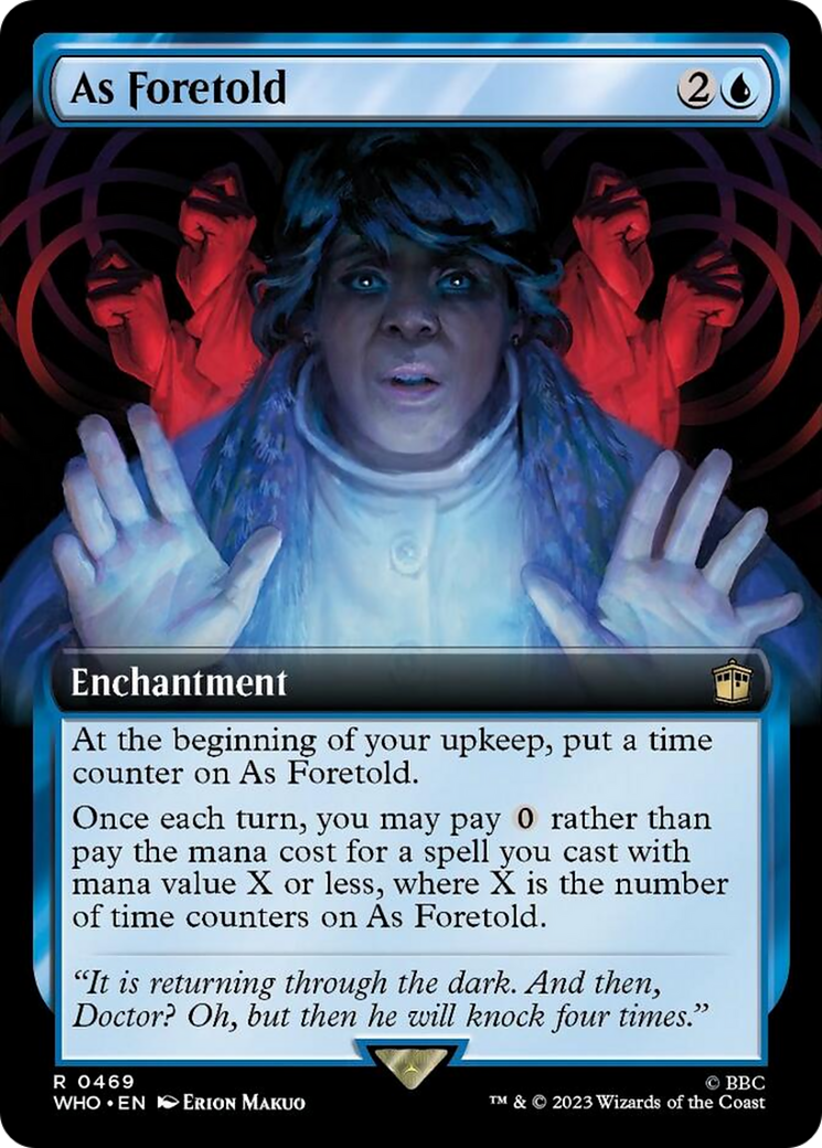 As Foretold (Extended Art) [Doctor Who] | Jomio and Rueliete's Cards and Comics