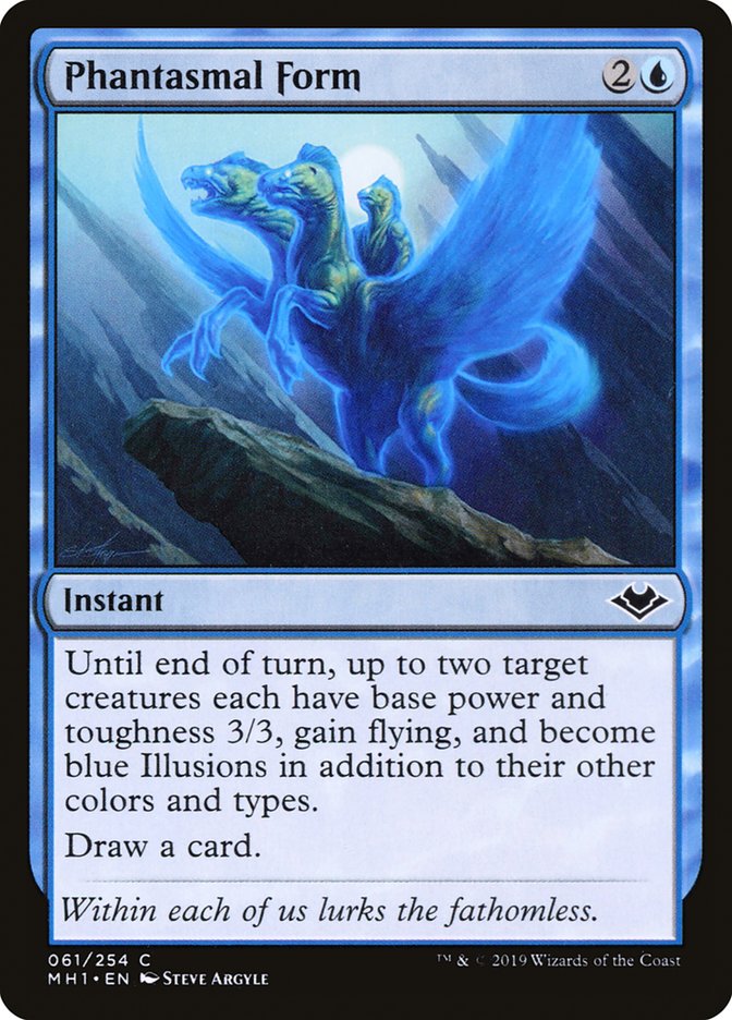 Phantasmal Form [Modern Horizons] | Jomio and Rueliete's Cards and Comics