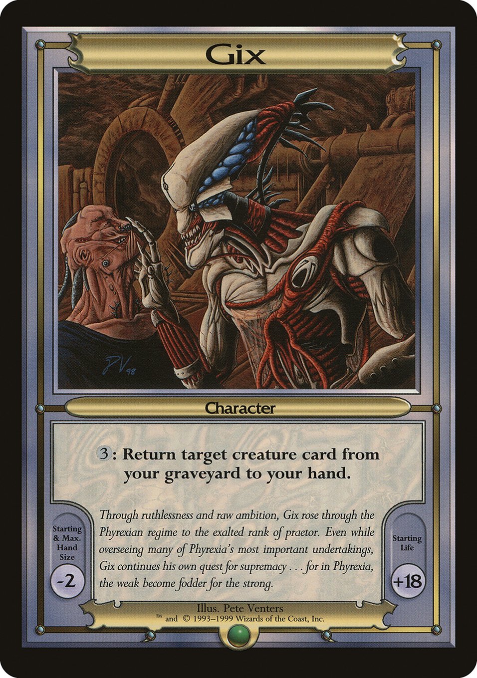 Gix [Vanguard Series] | Jomio and Rueliete's Cards and Comics