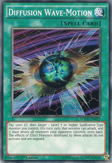 Diffusion Wave-Motion [YGLD-ENB22] Common | Jomio and Rueliete's Cards and Comics