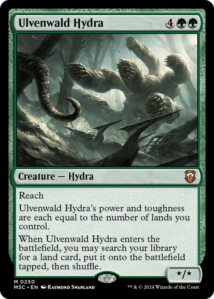 Ulvenwald Hydra (Ripple Foil) [Modern Horizons 3 Commander] | Jomio and Rueliete's Cards and Comics