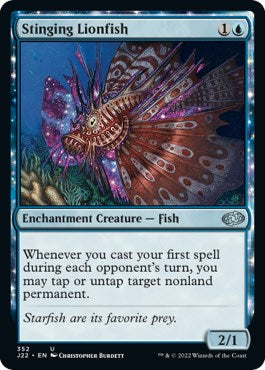 Stinging Lionfish [Jumpstart 2022] | Jomio and Rueliete's Cards and Comics