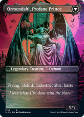 Westvale Abbey // Ormendahl, Profane Prince (Borderless) [Secret Lair: From Cute to Brute] | Jomio and Rueliete's Cards and Comics