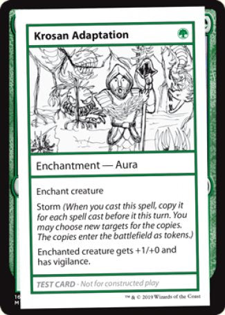 Krosan Adaptation (2021 Edition) [Mystery Booster Playtest Cards] | Jomio and Rueliete's Cards and Comics