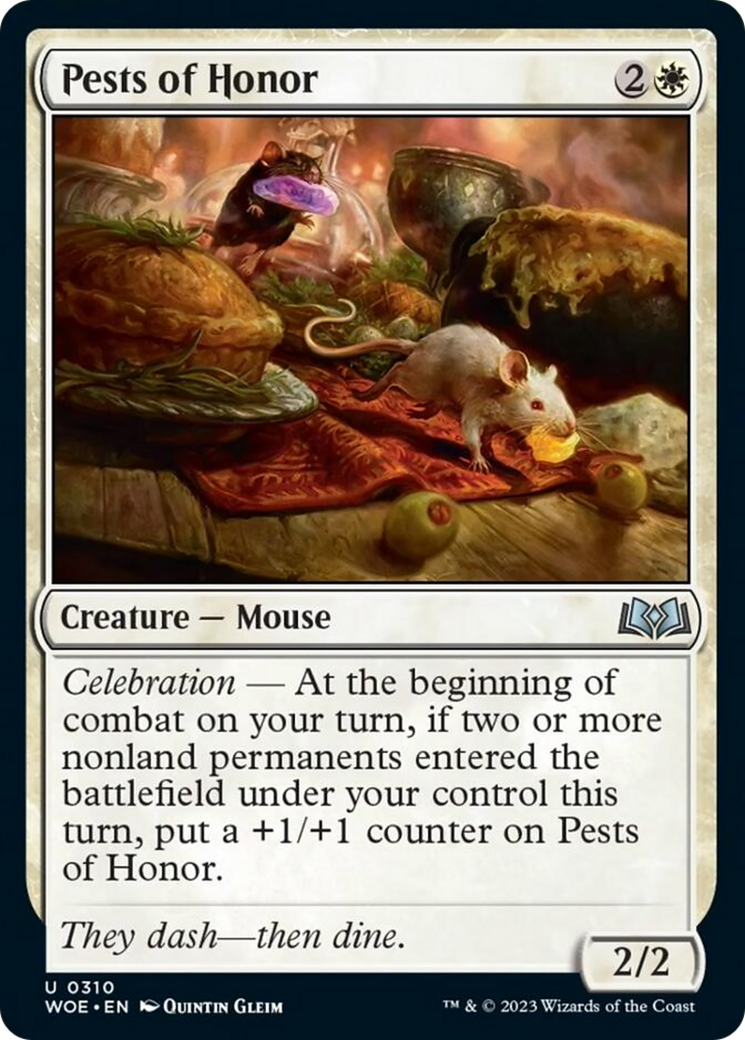 Pests of Honor [Wilds of Eldraine] | Jomio and Rueliete's Cards and Comics