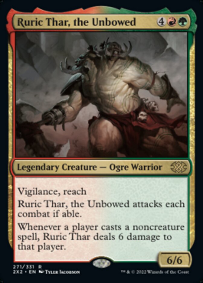 Ruric Thar, the Unbowed [Double Masters 2022] | Jomio and Rueliete's Cards and Comics