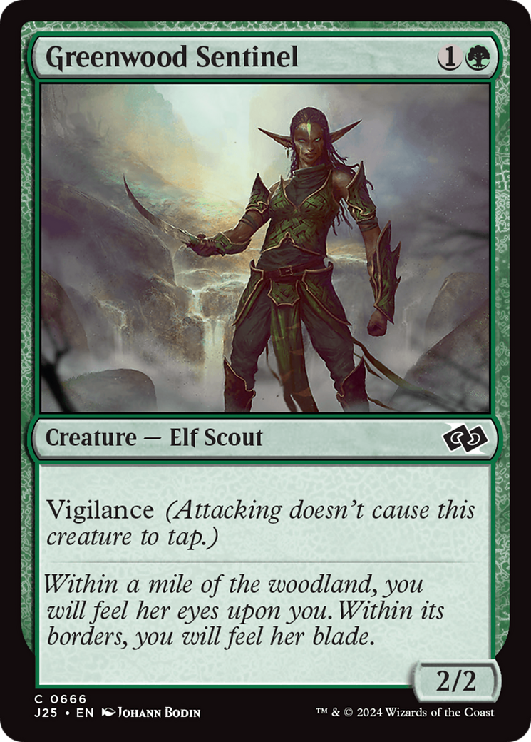 Greenwood Sentinel [Foundations Jumpstart] | Jomio and Rueliete's Cards and Comics