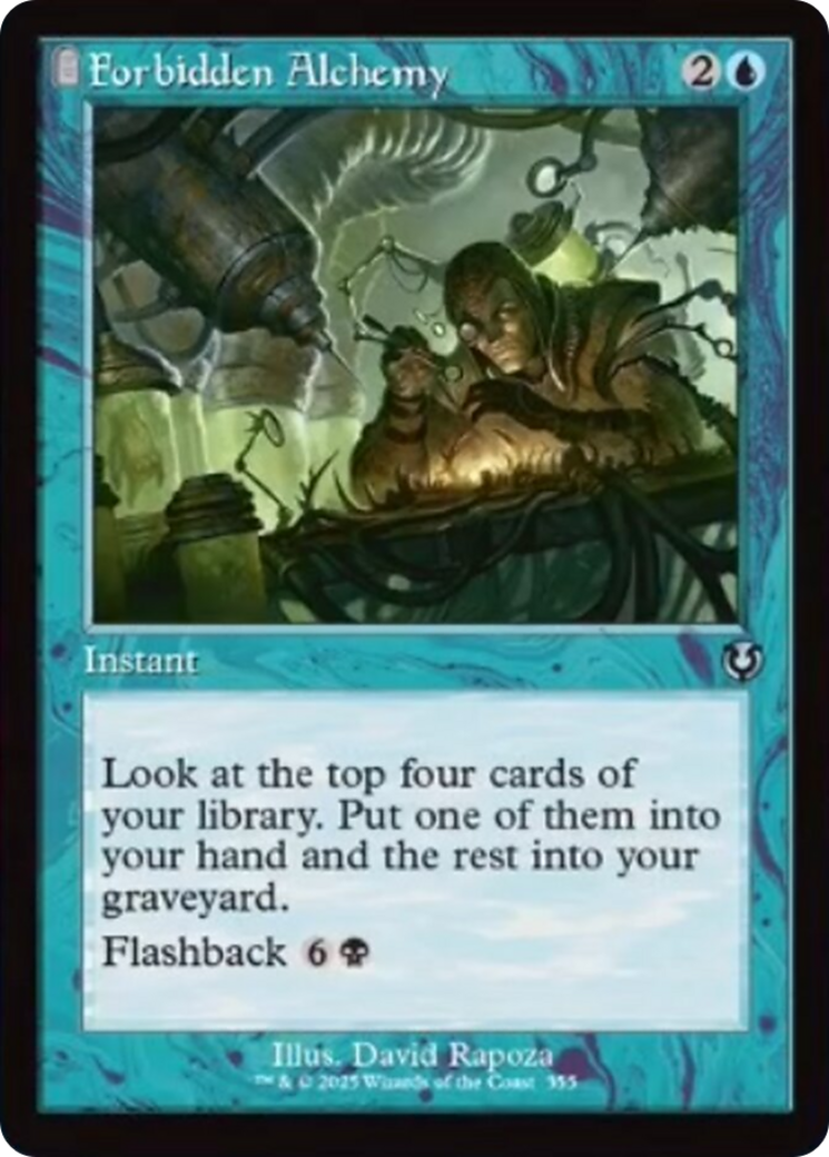 Forbidden Alchemy (Retro Frame) [Innistrad Remastered] | Jomio and Rueliete's Cards and Comics