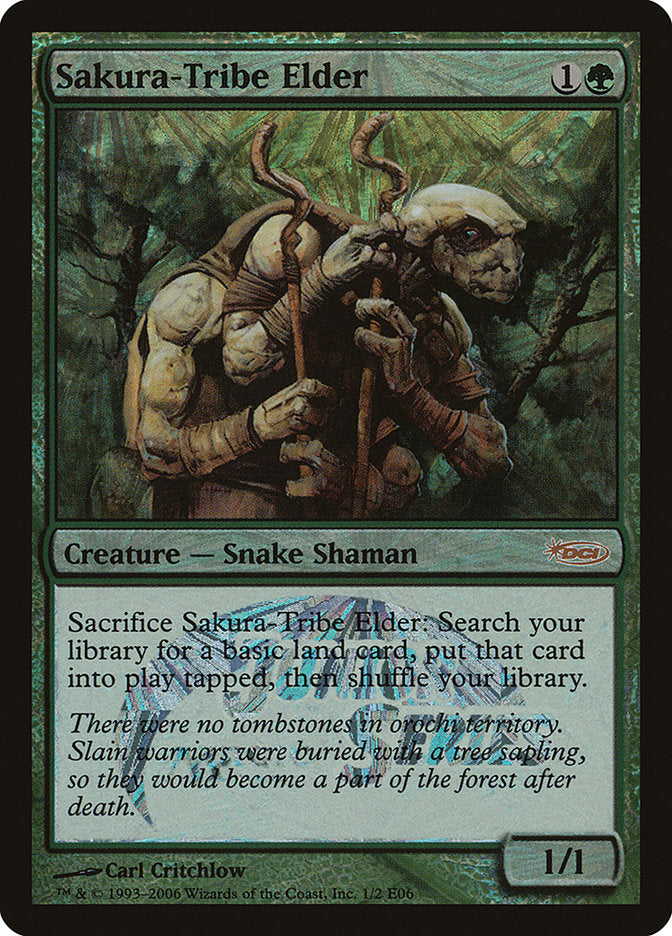 Sakura-Tribe Elder [Junior Series Europe] | Jomio and Rueliete's Cards and Comics