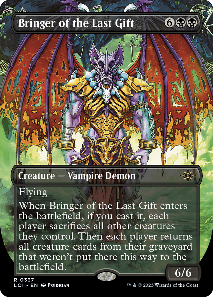 Bringer of the Last Gift (Borderless) [The Lost Caverns of Ixalan] | Jomio and Rueliete's Cards and Comics