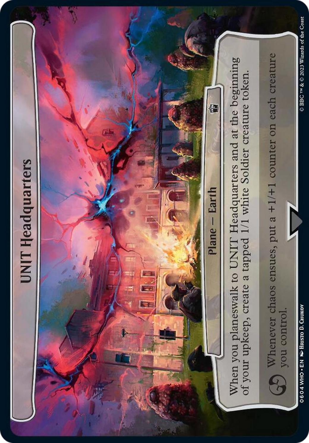 UNIT Headquarters [Doctor Who] | Jomio and Rueliete's Cards and Comics