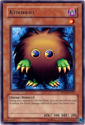 Kuriboh [RP01-EN037] Rare | Jomio and Rueliete's Cards and Comics