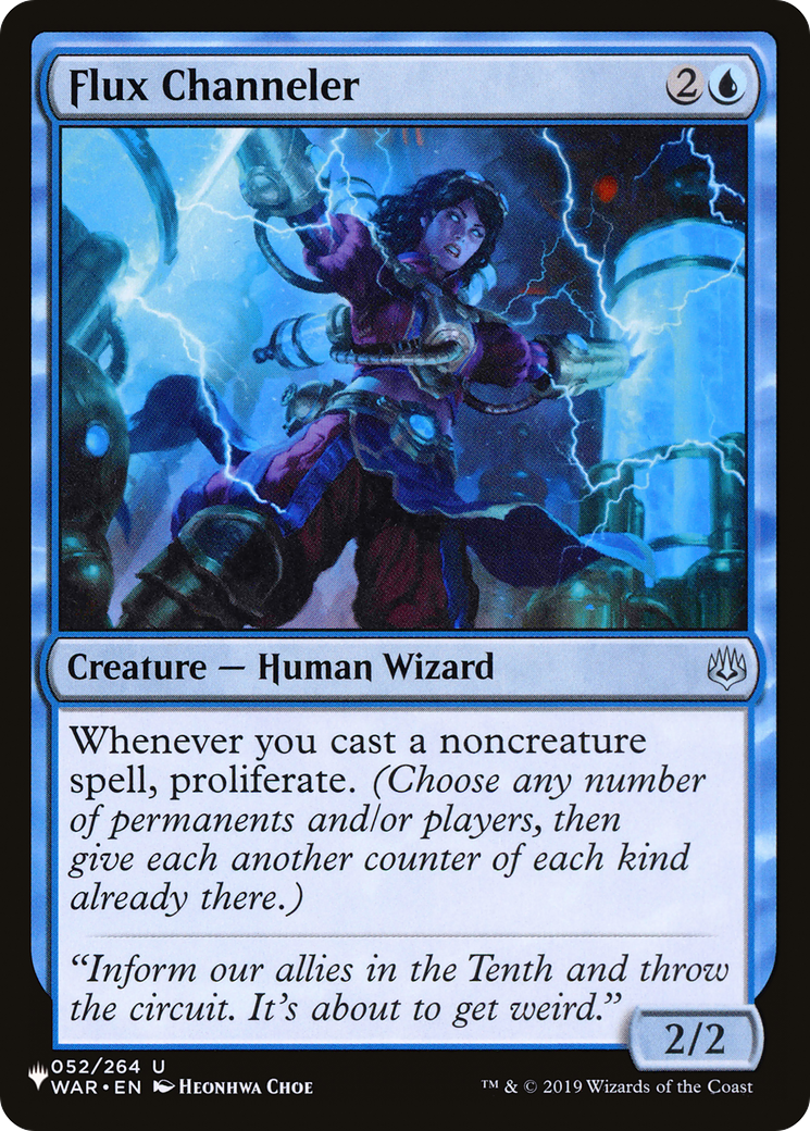 Flux Channeler [The List] | Jomio and Rueliete's Cards and Comics