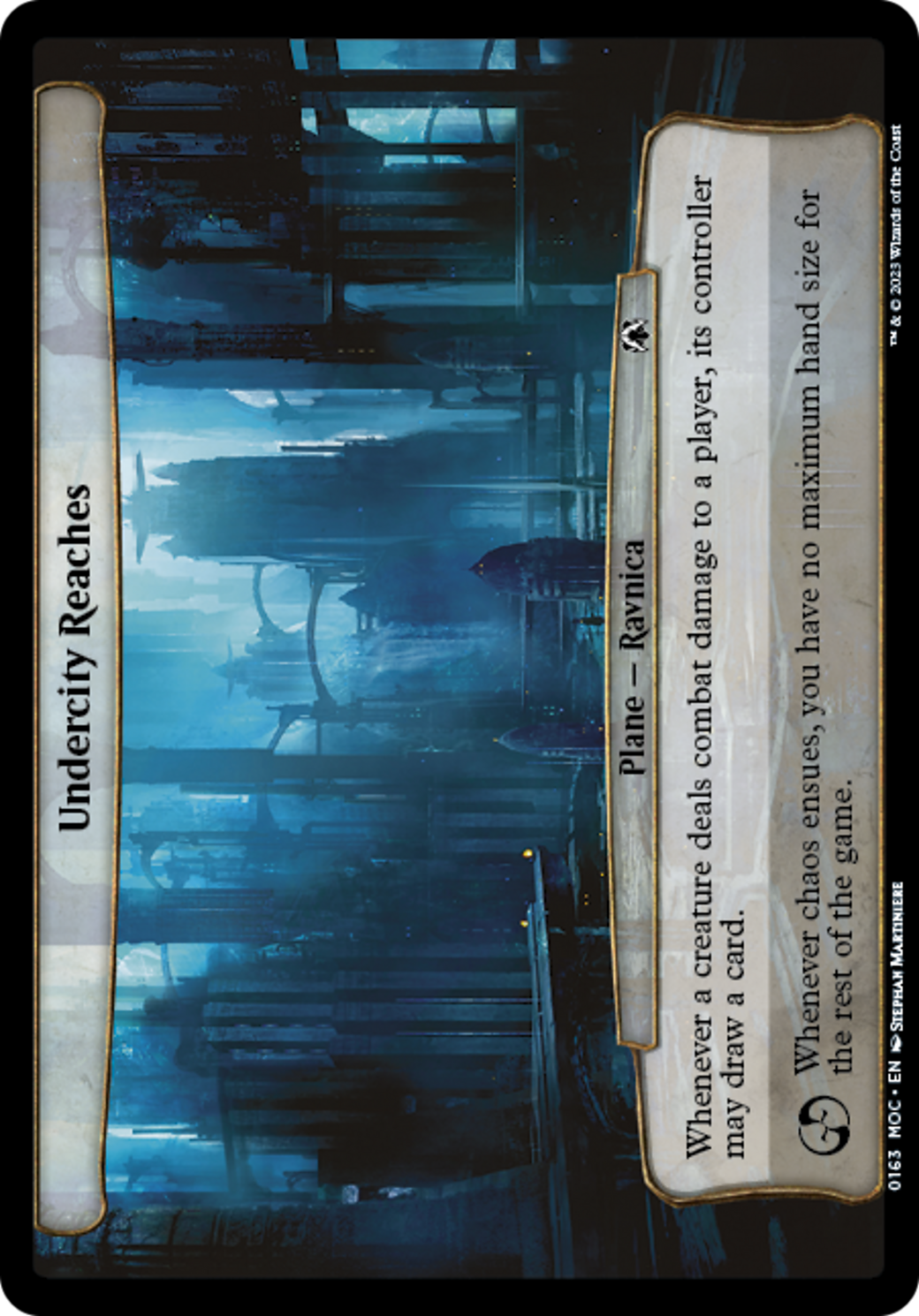 Undercity Reaches [March of the Machine Commander] | Jomio and Rueliete's Cards and Comics