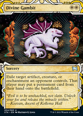 Divine Gambit [Strixhaven: School of Mages Mystical Archive] | Jomio and Rueliete's Cards and Comics