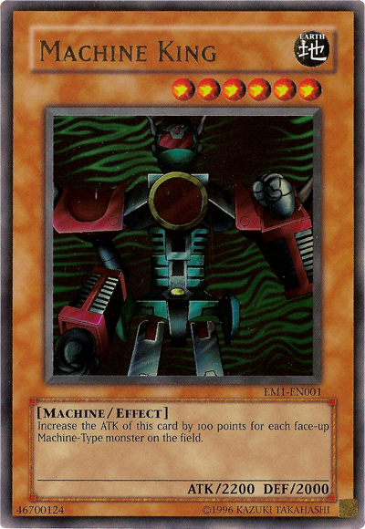 Machine King [EM1-EN001] Ultra Rare | Jomio and Rueliete's Cards and Comics