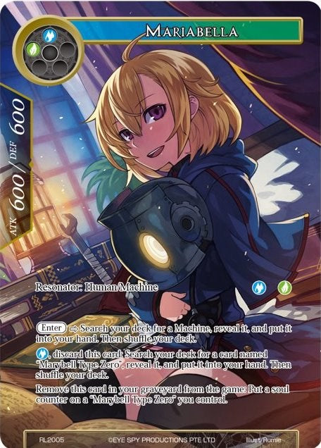 Mariabella (RL2005) [Promo Cards] | Jomio and Rueliete's Cards and Comics